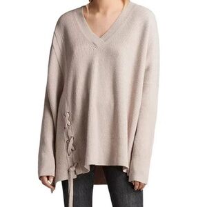 All Saints Able Laced Jumper Sweater